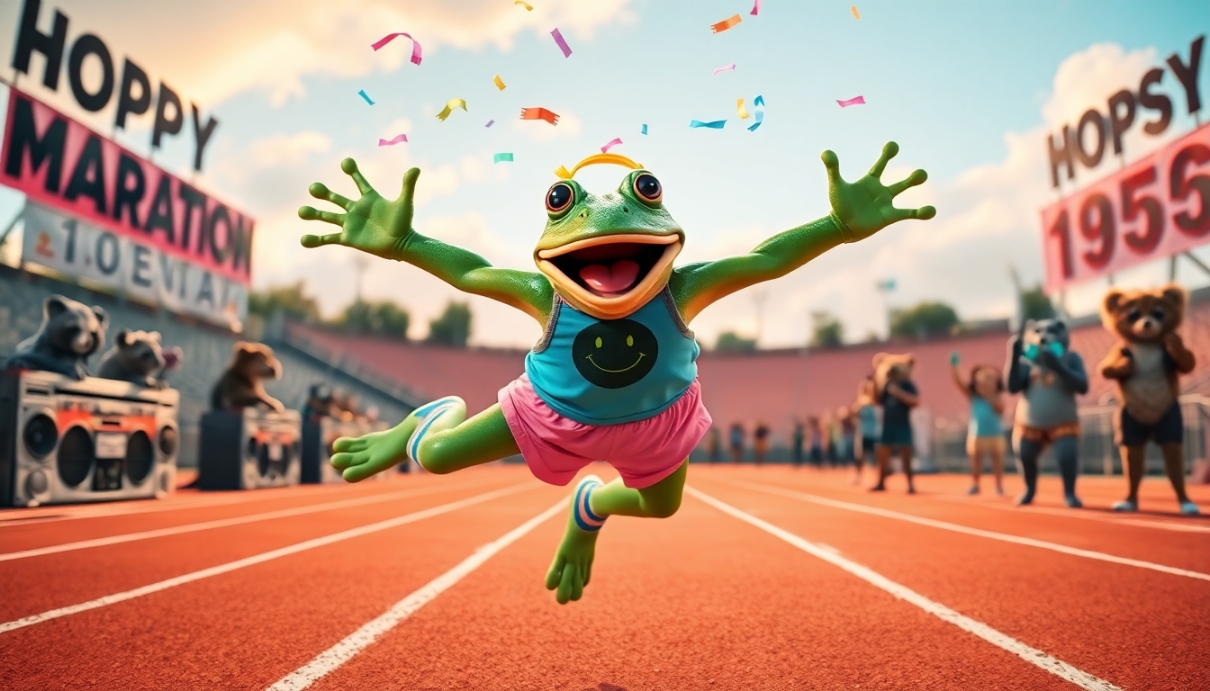Realistic frog image generated for a FacelessClip scene